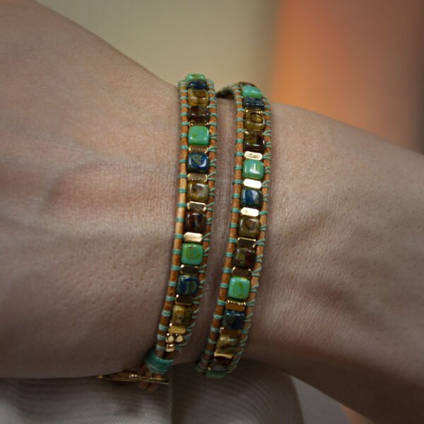 GREEN DOUBLE WRAP